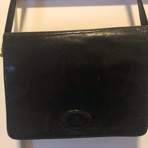 Vintage Bonia Italian Leather Crossbody handbag